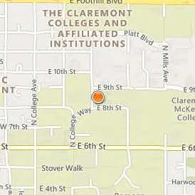 Claremont McKenna College Location Map - Street View