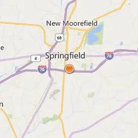 Clark State College Location Map - City View