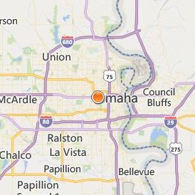 Clarkson College Location Map - City View