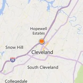 Cleveland State Community College Location Map - City View