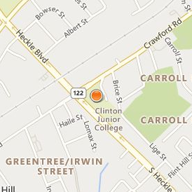 Clinton College Location Map - Street View