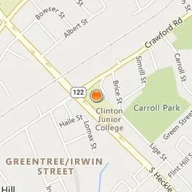 Clinton College Location Map - Street View