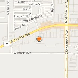 Coachella Valley Beauty College Beaumont Location Map - Street View