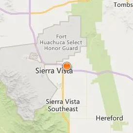 Cochise County Community College District Location Map - City View