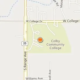 Colby Community College Location Map - Street View