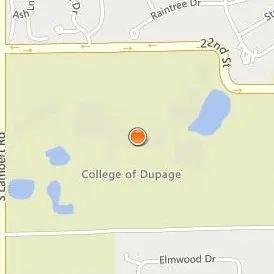 College of DuPage Location Map - Street View