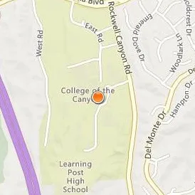 College of the Canyons Location Map - Street View
