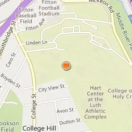 College of the Holy Cross Location Map - Street View