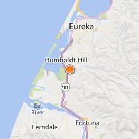 College of the Redwoods Location Map - City View