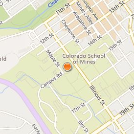 Colorado School of Mines Location Map - Street View