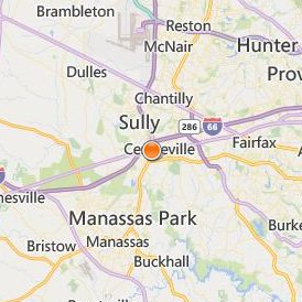 Columbia College Centreville Location Map - City View