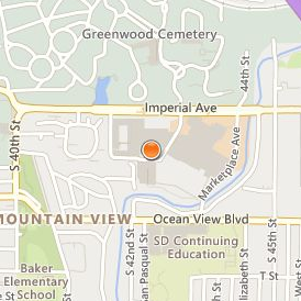 Concorde Career College San Diego Location Map - Street View
