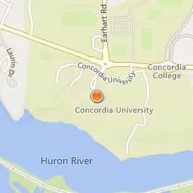 Concordia University Ann Arbor Location Map - Street View