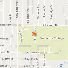 Concordia University Nebraska Location Map - Street View