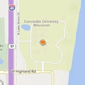 Concordia University Wisconsin Location Map - Street View