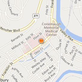 DLP Conemaugh Memorial Medical Center Location Map - Street View