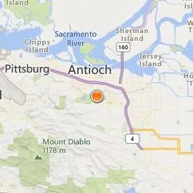 Contra Costa Medical Career College Location Map - City View