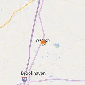 Copiah Lincoln Community College Location Map - City View