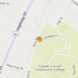 Copiah Lincoln Community College Location Map - Street View