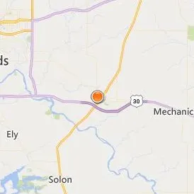 Cornell College Location Map - City View