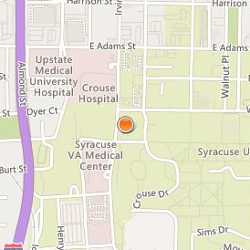 Pomeroy College of Nursing at Crouse Hospital Location Map - Street View