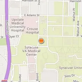 Pomeroy College of Nursing at Crouse Hospital Location Map - Street View