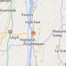 Culinary Institute of America Location Map - City View