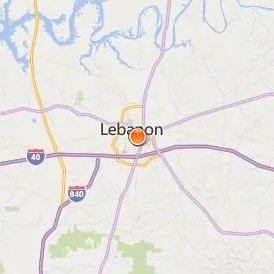 Cumberland University Location Map - City View