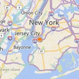 CUNY New York City College of Technology Location Map - City View