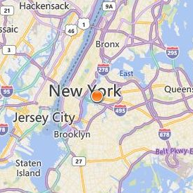 CUNY School of Law Location Map - City View