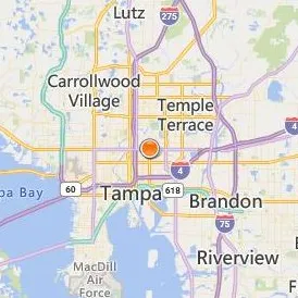 Erwin Technical College Location Map - City View