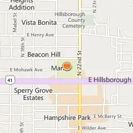Erwin Technical College Location Map - Street View