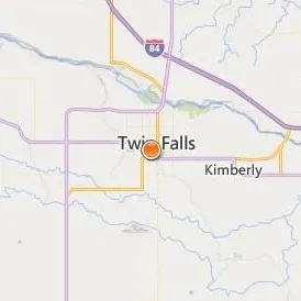 Paul Mitchell the School Twin Falls Location Map - City View