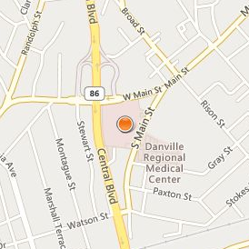 Danville Regional Medical Center School of Health Professions Location Map - Street View