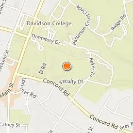 Davidson College Location Map - Street View