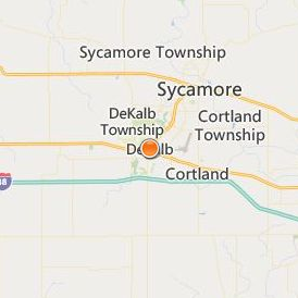 Debutantes School of Cosmetology and Nail Technology Location Map - City View