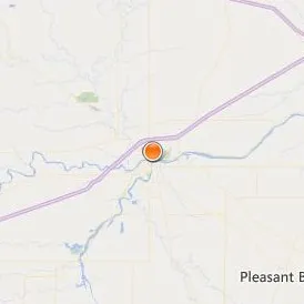 Defiance College Location Map - City View