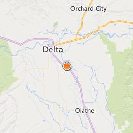 Delta Montrose Technical College Location Map - City View