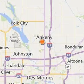 Des Moines Area Community College Location Map - City View