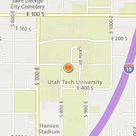 Utah Tech University Location Map - Street View
