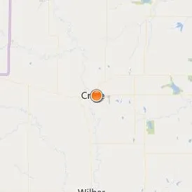 Doane University Location Map - City View