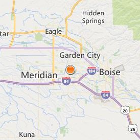Aveda Institute Boise Location Map - City View