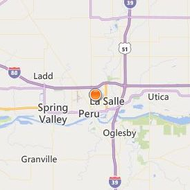 Educators of Beauty College of Cosmetology La Salle Location Map - City View