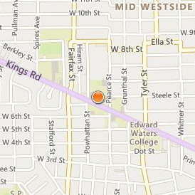 Edward Waters College Location Map - Street View