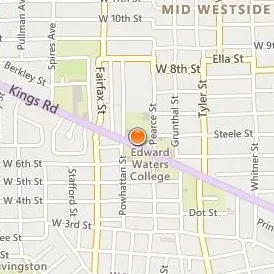 Edward Waters University Location Map - Street View