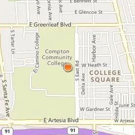 Compton College Location Map - Street View