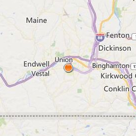 Elmira Business Institute Location Map - City View
