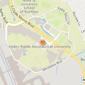 Embry Riddle Aeronautical University Daytona Beach Location Map - Street View