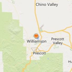 Embry Riddle Aeronautical University Prescott Location Map - City View