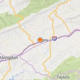 Emory & Henry College Location Map - City View